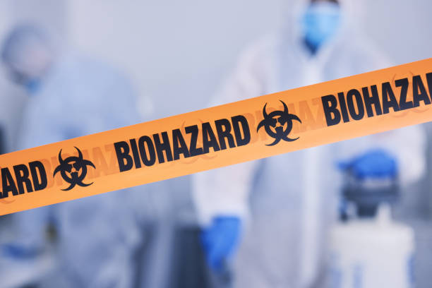Professional Infectious Disease Decontamination technician working in Lillian, TX